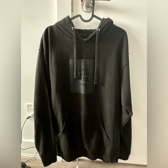 Anti Social Social Club black hoodie - Picture 1 of 5